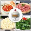 Manual Food Chopper Handheld Garlic Press Mini Vegetable Dicer Multifunctional Food Processor for Home Kitchen Use