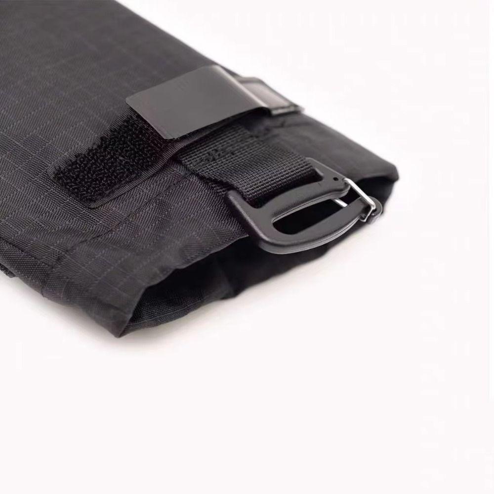 Portable Backpack Strap Pouch Drawstring Shoulder Strap Hanging Bag Water Bottle Holder  Hiking