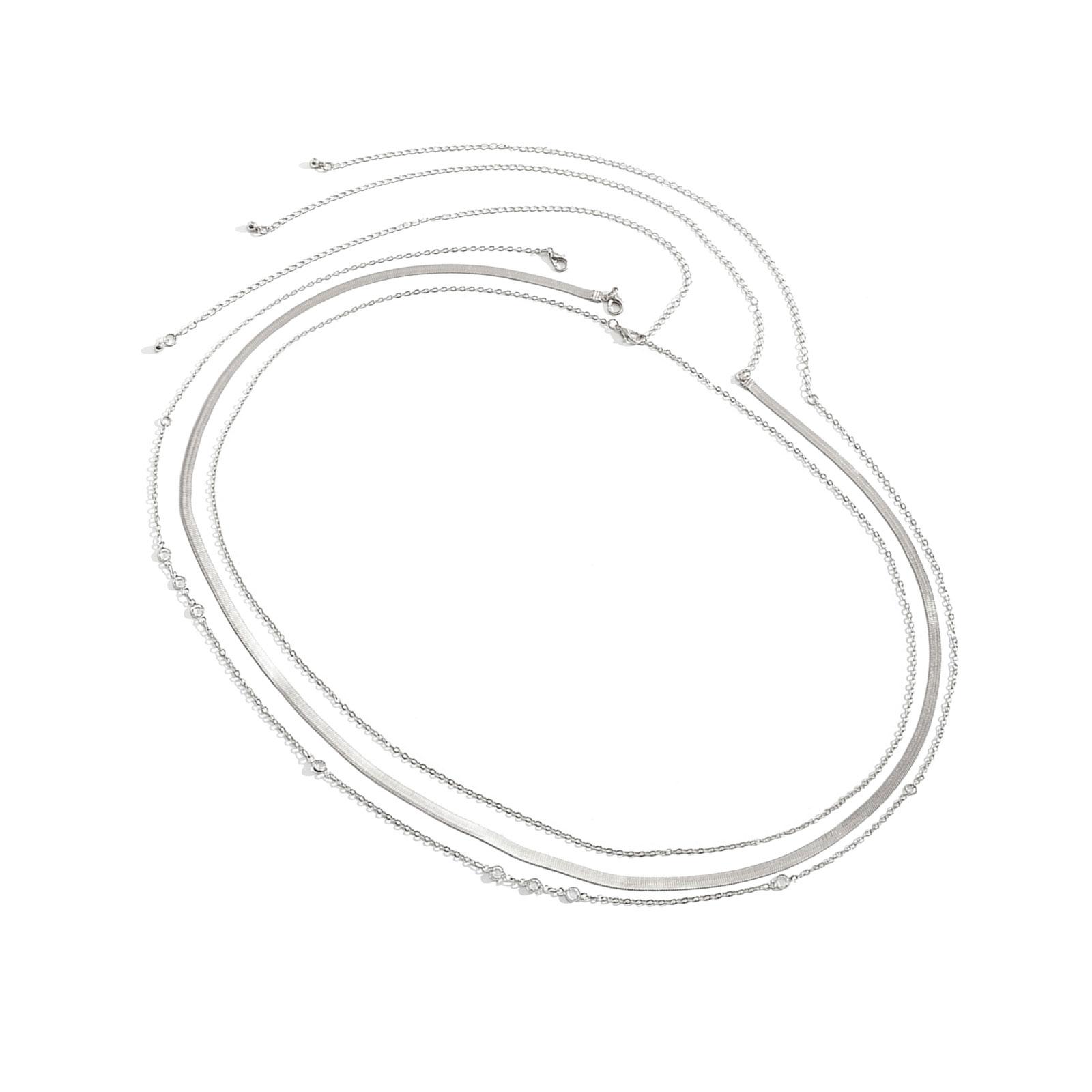 

Elegant Multi Layer Snake Chain Waist Belt Fashionable Women Body Accessory for Evening Dresses and Casual Outfits серебряный