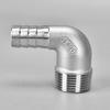 Brangdy Stainless Steel Elbow Barb Hose Connector