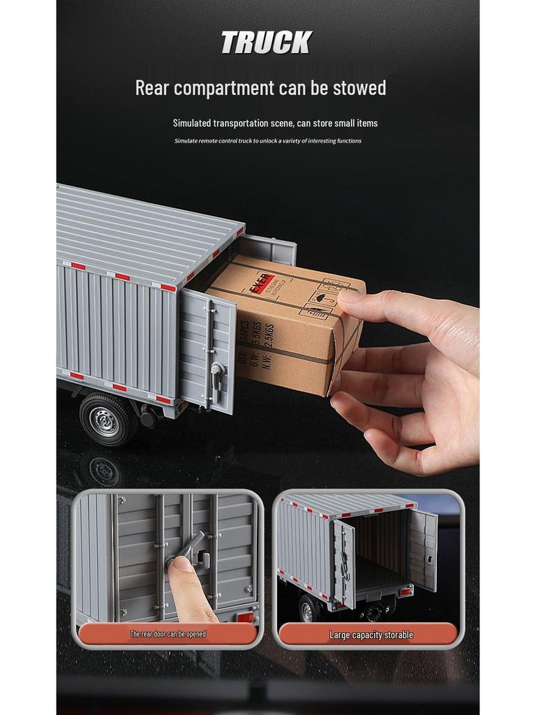 Remote Control Sound & Light Drift Van - Double Door Simulation Toy Car for Kids