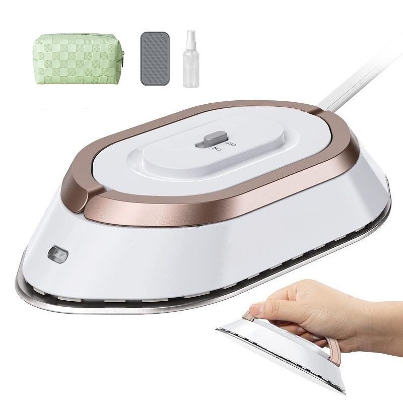 

120V/240V 30S Portable Mini Heat Press Iron Dual Voltage Design Travel Iron Fast Preheating Small Handheld Iron белый