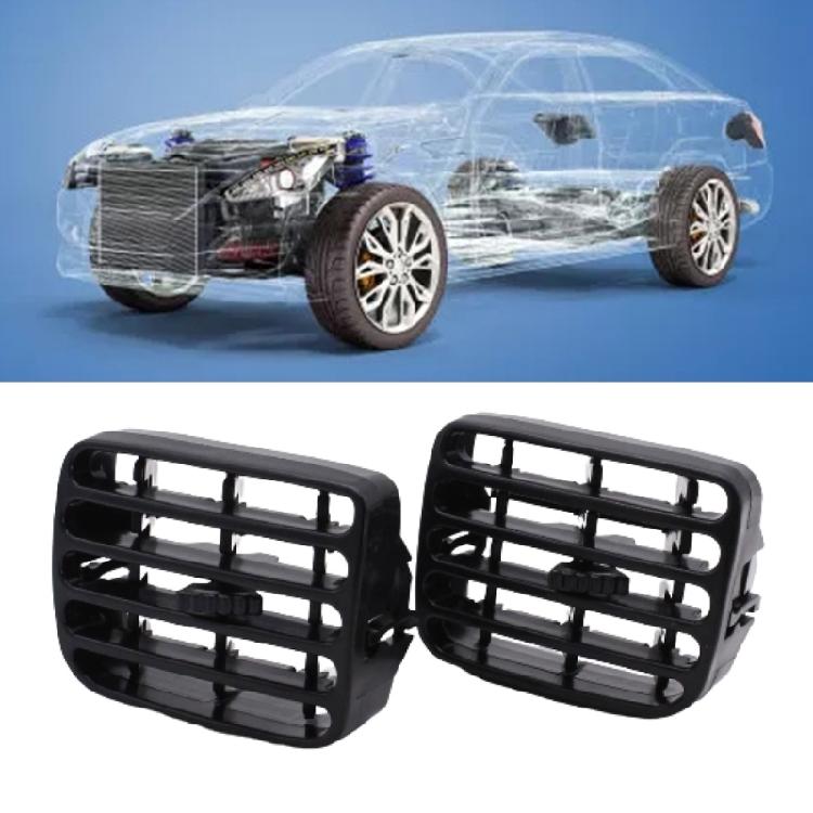 1 Pair Dashboard Left & Right AC Heat Air-Vent Outlet for Clio II 1998-2001