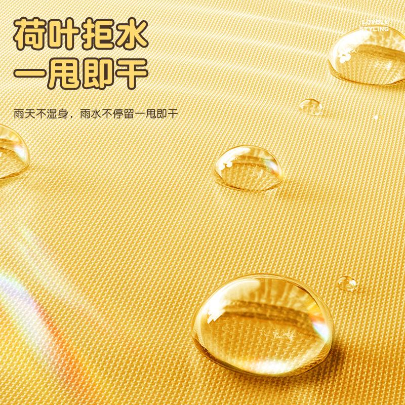 Three-fold eight-bone cute animal cartoon children's folding umbrella for students, light and easy to carry umbrella