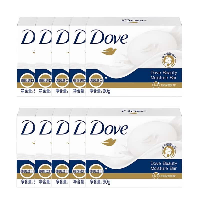 Мыло-туал. Dove, 90 г x 10 шт.
