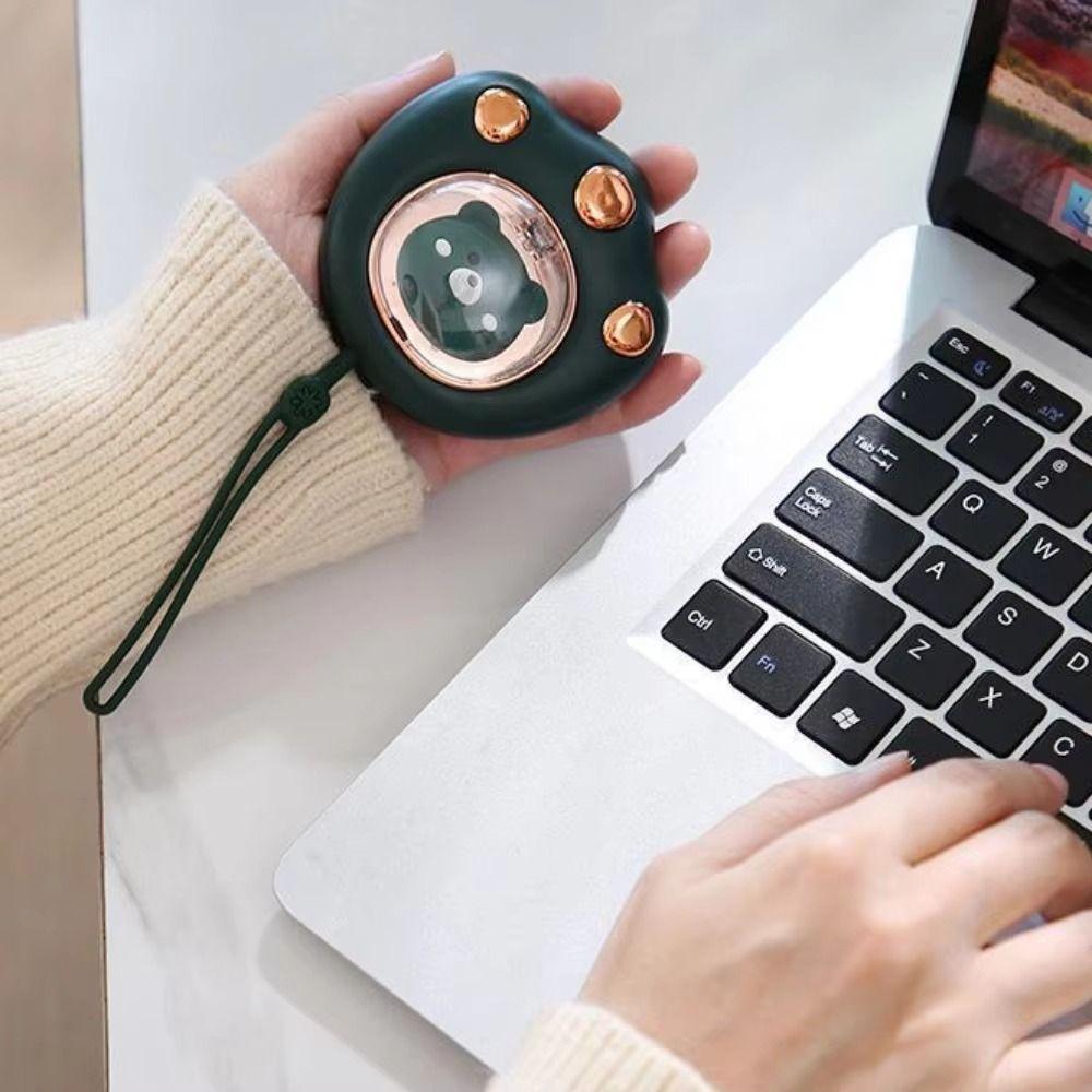 Mini Cat's Claw Hand Warmer Rechargeable Pocket Warmer Cute Electric Heater Office