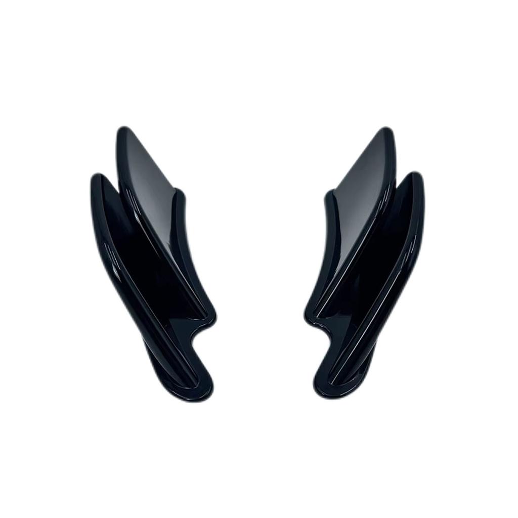 Motorcycle Universal Aerodynamic Rear Cover Wind Wing Kit Fixed Winglet For Honda Yamaha Suzuki Kawasaki Bmw