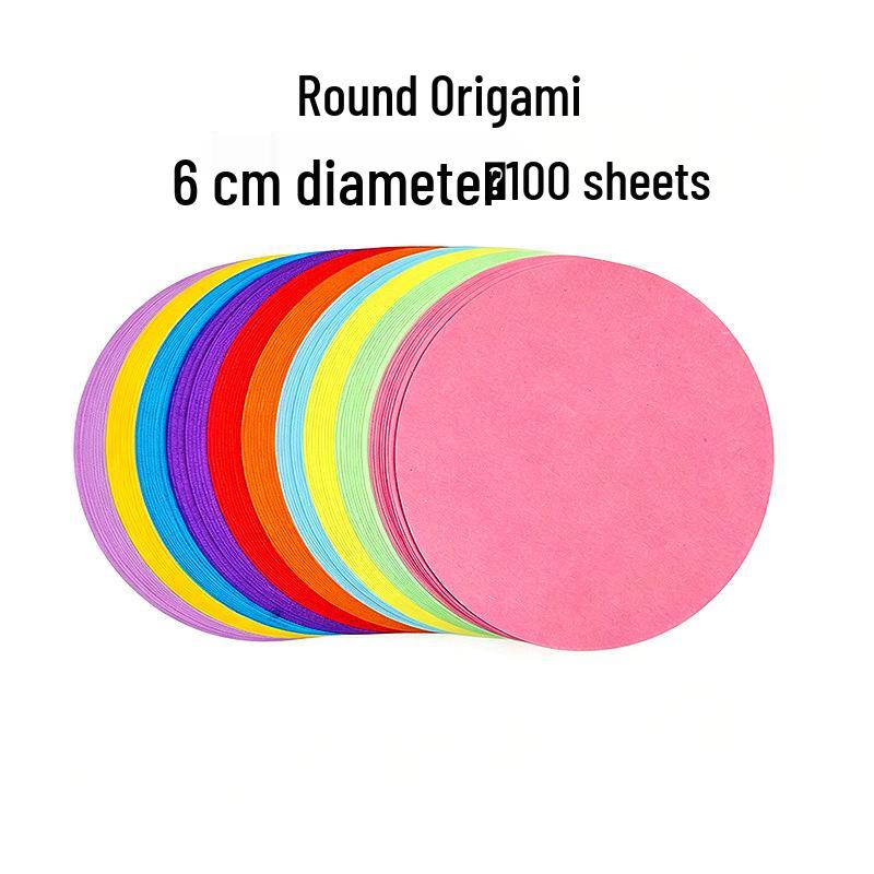 Round Origami Hydrangea Colored Paper for Children s DIY Crafts