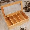 Wood Tea Bag Organizer Holder Durable Coffee Bag Organizer Box for Holder Bags Coffee Sugar Packets
