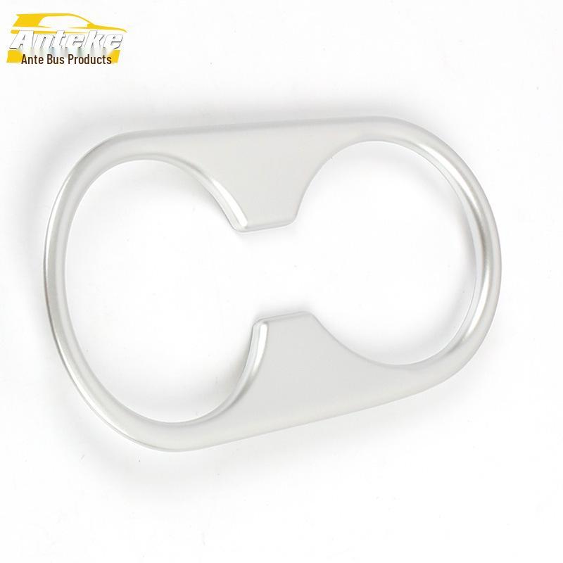 CX-3 Center Console Cup Holder and Gear Shift Trim - Electroplated Decorative Frame Car Accessory