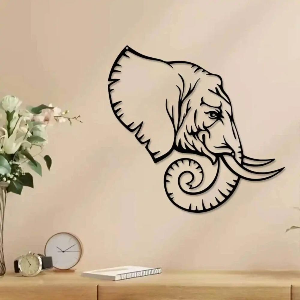 Metal Sculptures Indoor Outdoor Wall Decor Living Room Office Cottage Patio Balcony Home Embellishment