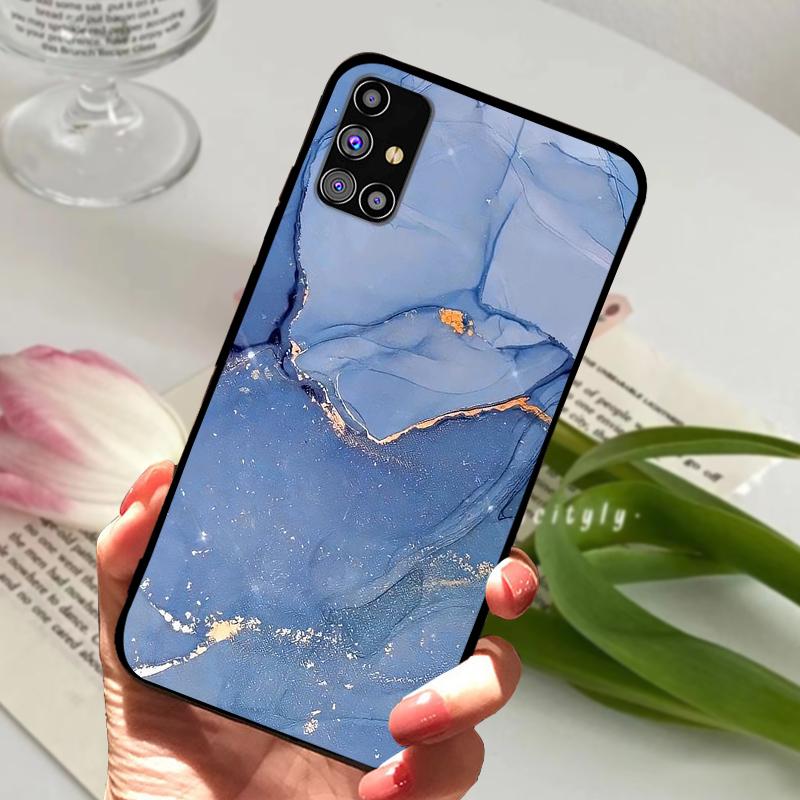 Cases For Samsung M31s Bumper SM-M317F Shockproof Soft Silicone TPU Phone Cover For Samsung Galaxy M31 Coque M31 Prime Fundas