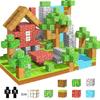 Magnetischer Baustein Spielzeug Mine Welt Kreativität Stapeln Wald Ziegel Figur Modell Set Pädagogisch Kinder für Jungen Mädchen Geschenk