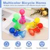 Uxcell 2 Pièces Klaxon de Vélo Klaxons à Air Pour Sécurité W Air Squeeze Poignée en Plastique Trompette Guidon Sonnette Forte de Vélo Route/Montagne/Vélos/Trottinettes