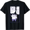 Manga Crayon Shin-chan Short Sleeve Buriburi Zaemons Famous Quote T-Shirt Black S