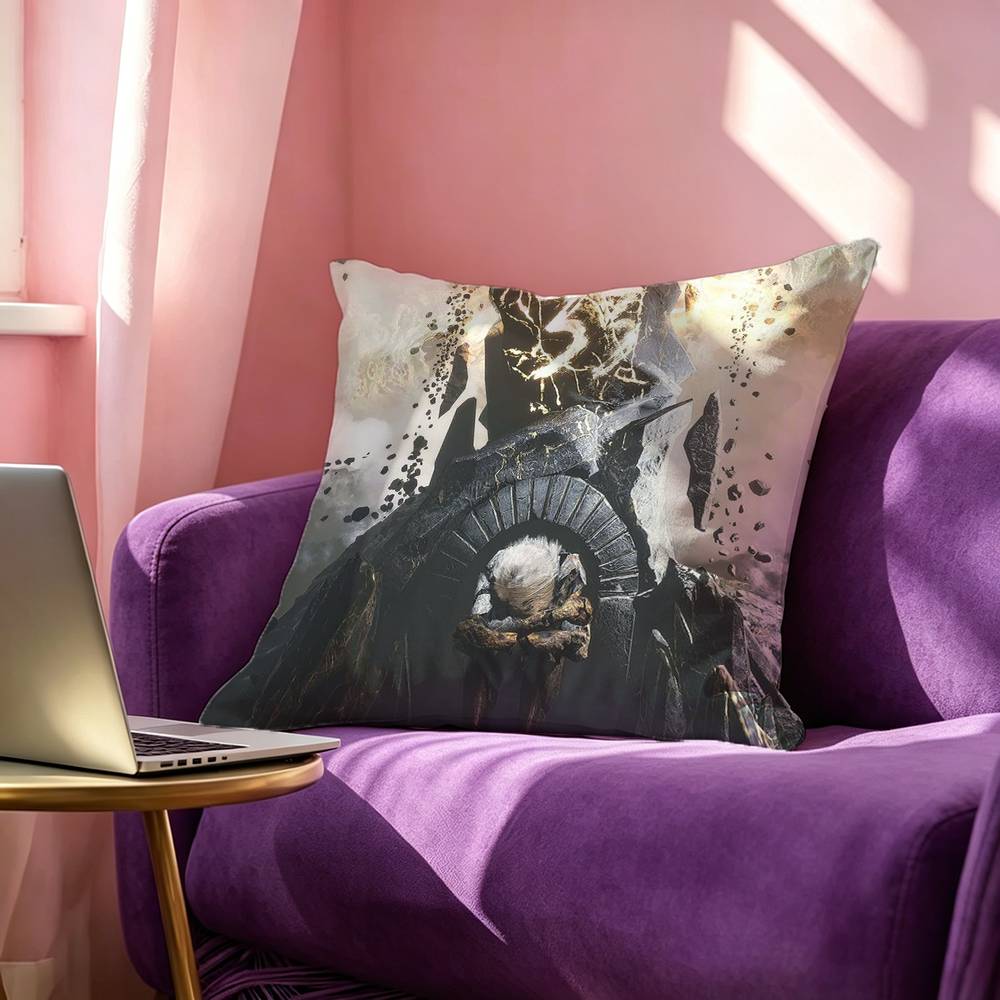 Game EExpedition K Square DoubleSided printed Pillow Case Bedroom Bedside Pillow Sofa Cushion Cover