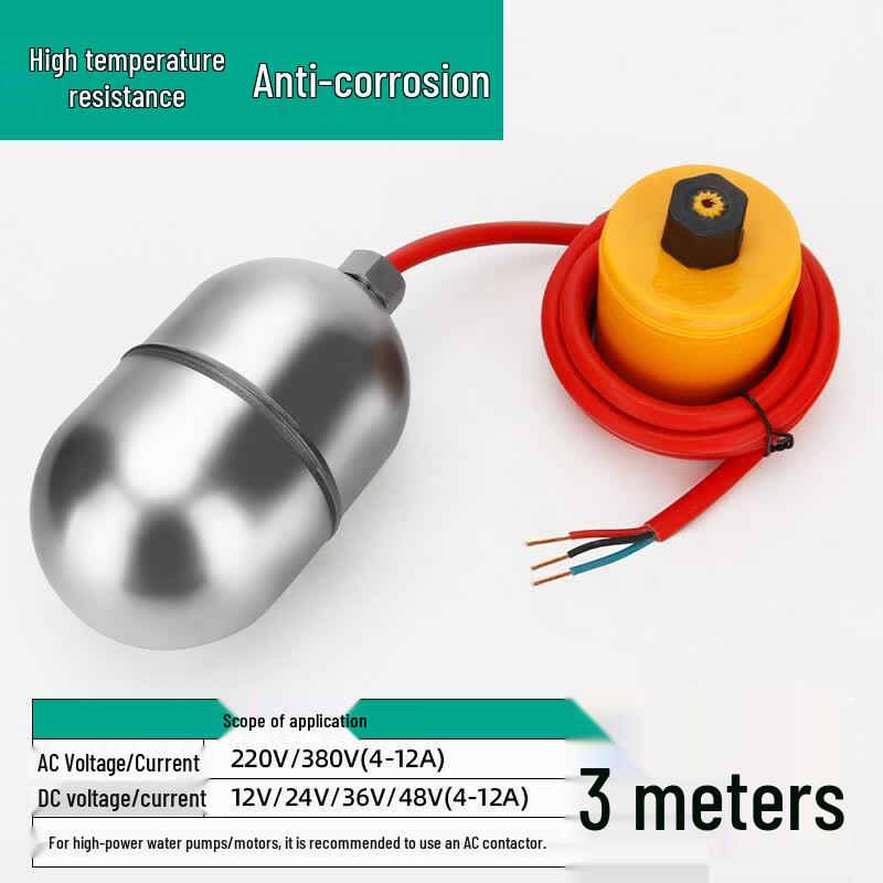 

Aokewen 304 Stainless Steel High-Temperature Liquid Level Float Switch