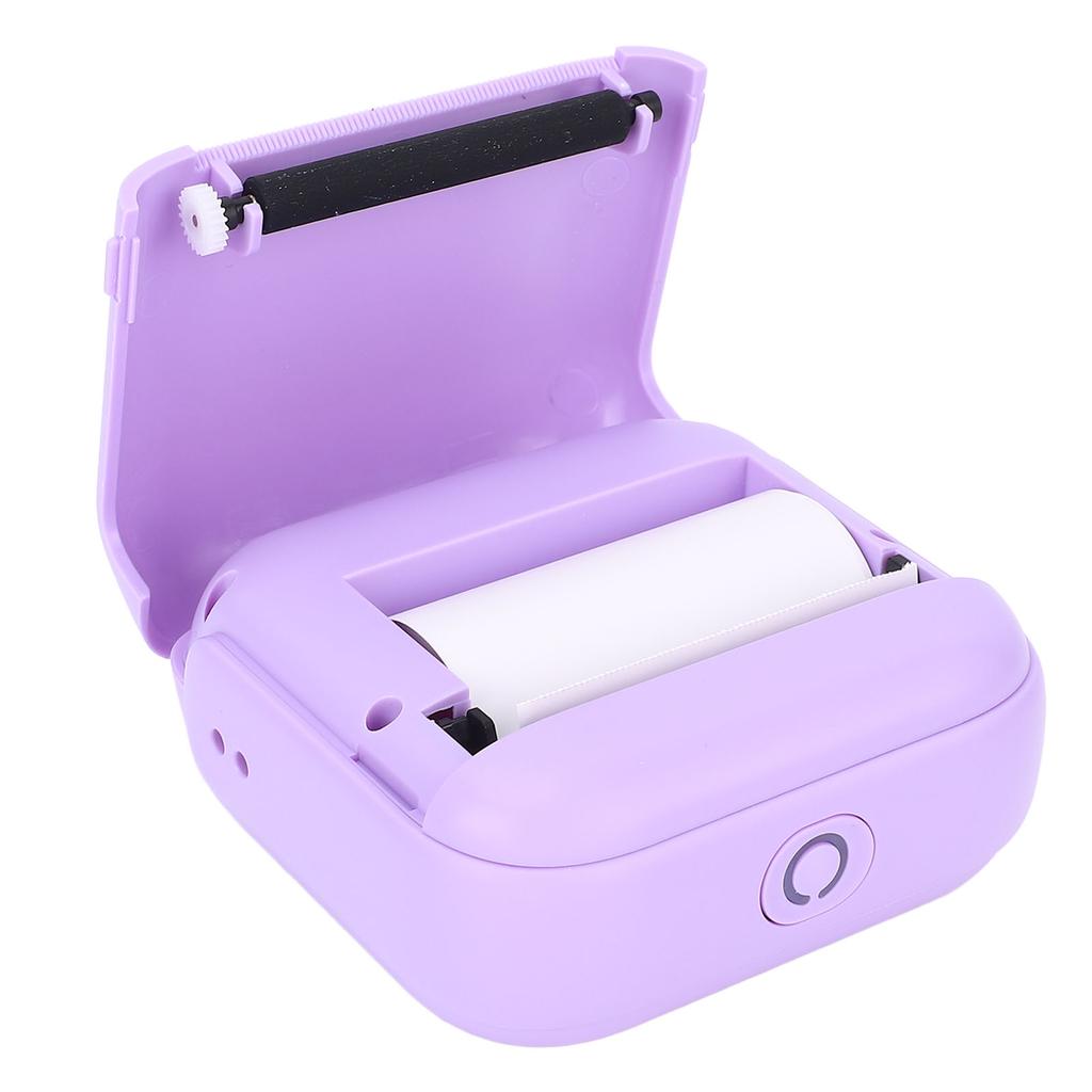Thermal Label Printer Portable Bluetooth Thermal Inkless Photo Printer for Home School Office