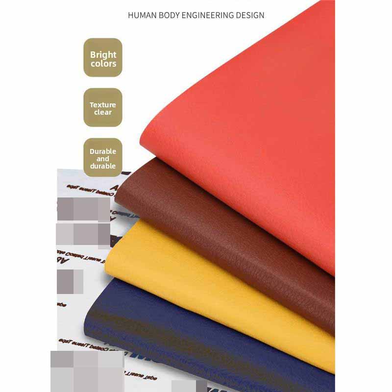 Strong Self-Adhesive Litchi-patterned Leather Patch Furniture & Car Interior Repair Sofa Seat Cover Fix Couch Dashboard Handbag Scratch Remover