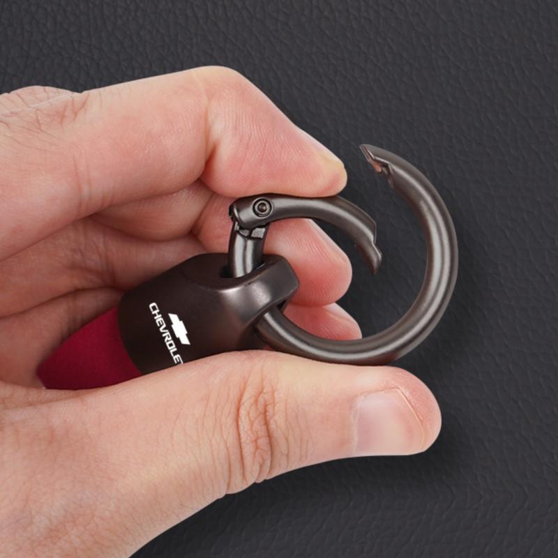 Pásek na klíče od auta Slitina zinku Klíčenka na klíče od auta Kůže Pro Chevrolet Cruze Sonic Silverado Corvette Trax Camaro Captiva Tahoe Z71 Sail