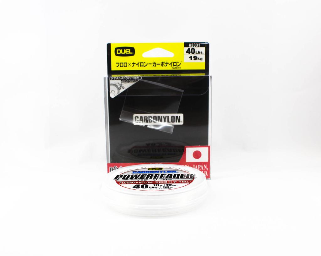 Yo Zuri Duel Powerleader Fluorocarbon Nylon Blend 50m 40lb 0.52mm H3331