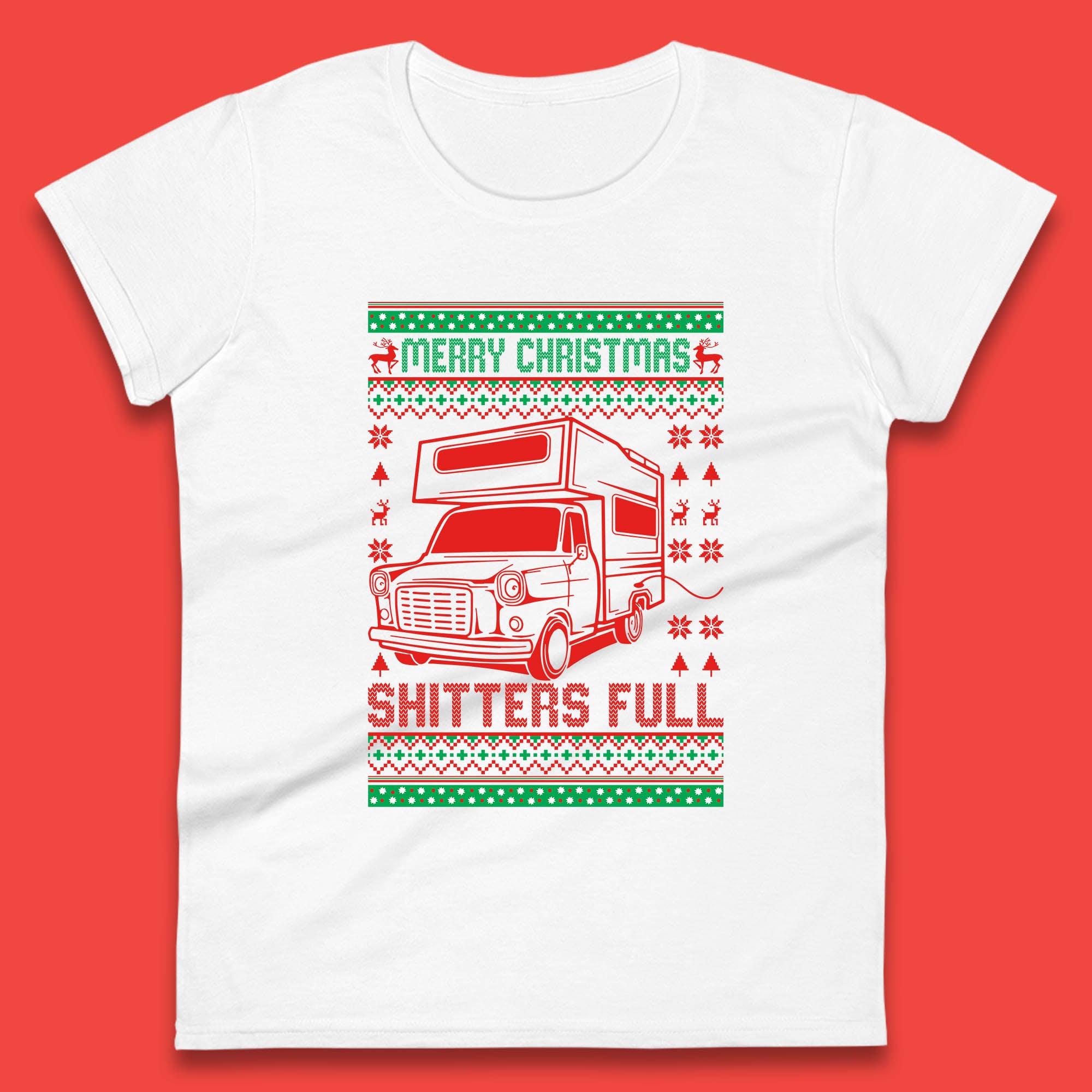 Cousin Eddie Womens T Shirt Mens Tops Tees Unisex Merry Christmas Shitters Full Top XL