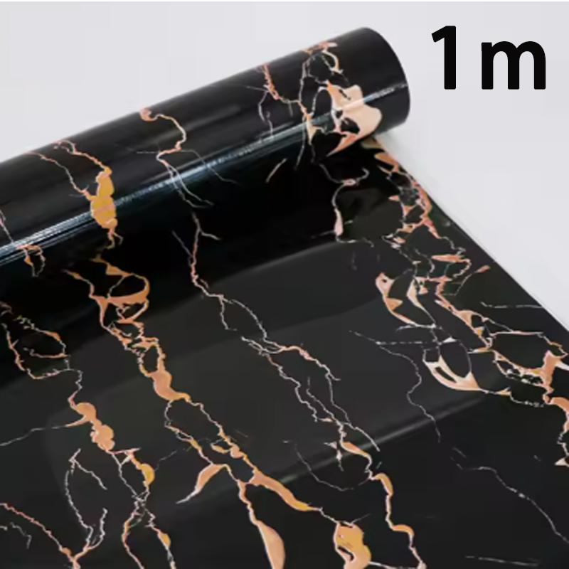 Кухонные водостойкие и маслостойкие ПВХ наклейки под мрамор декоративные обои для гостиной 40cmX1m