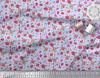 Soimoi Japan Crepe Satin Fabric Berries,Leaves & Floral Artistic Print Fabric by the Metre 42 Inch