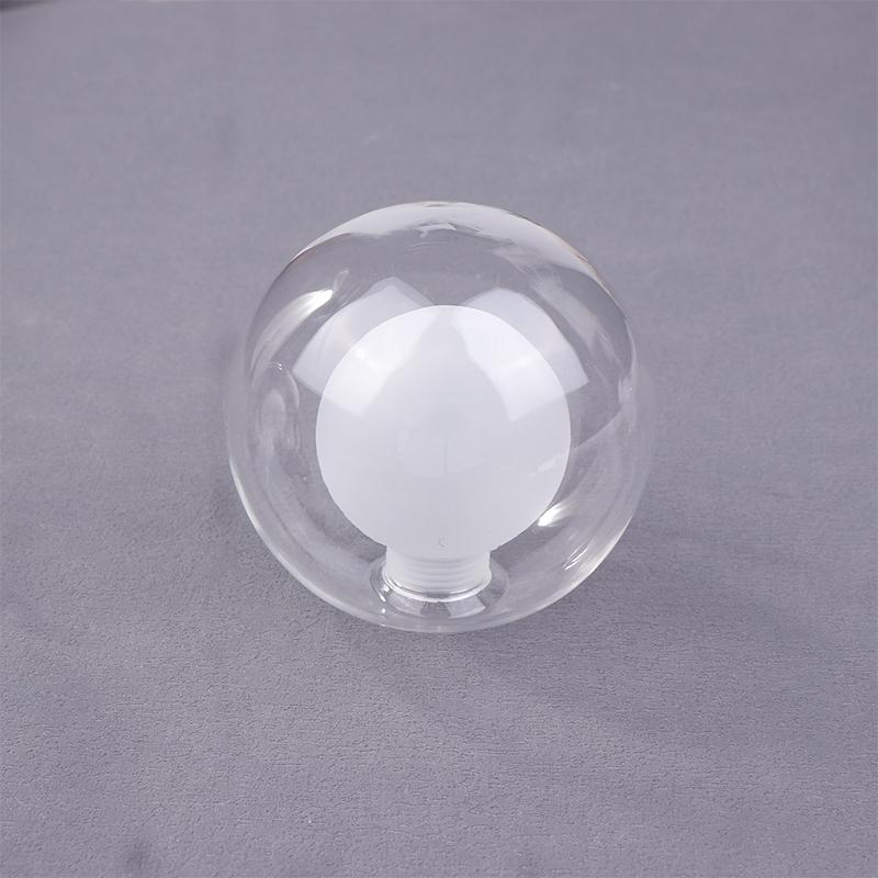 Kugel in Kugel G9 Globus Glasschirm Ersatz Klar Weiß D80Mm D100Mm D120Mm Fassungsöffnung Lampenschirm G9 Abdeckung