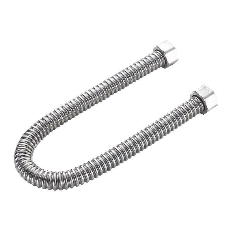 Stainless Steel Corrugated Water Heater Inlet Pipe 40cm