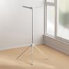 Folding Clothes Rack with Stable Base Space-saving Design Flexible Arm Clothes Hanger Portable Clothes Drying Rack