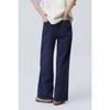 Benetton Frill Banding Diagonal Line Pants Bapt95611