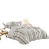 Bettwäsche-Set mit Bettbezug, Kissenbezug und handgefertigten Pompon-Quasten