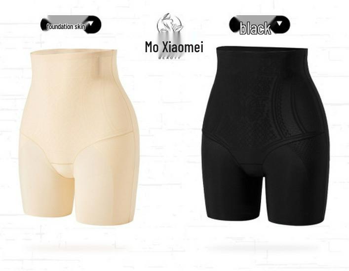 

Mo Xiaomei Women s Anti-Exposure Shaping Pants - White Birch Yoga Base Layer with Abdomen Control L (100-120 jin) чёрный