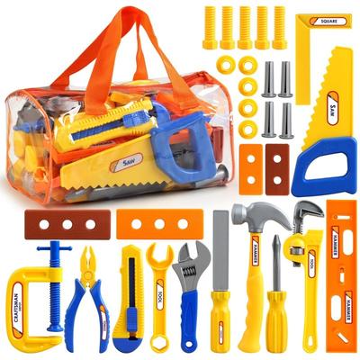 Simulations-Werkzeugkasten Kunststoff Bauklötze Set Für Kinder Ab 3 Jahren Montessori Lernspiel Jungen Mädchen Geschenke