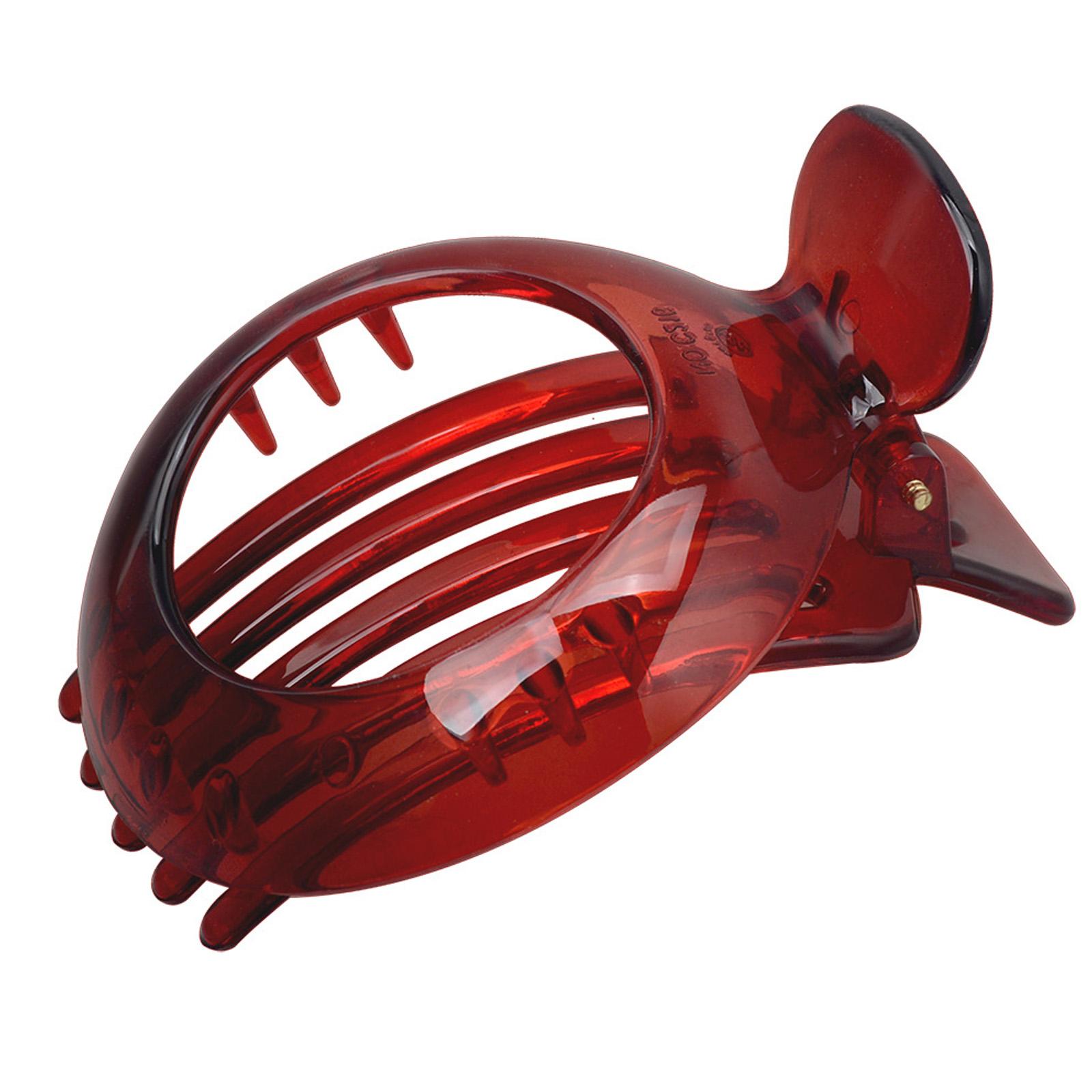 

Широкая заколка для волос Большая заколка-краб Модный элегантный держатель для украшений Плоская заколка Заколки Инструмент для укладки волос Украшения 1