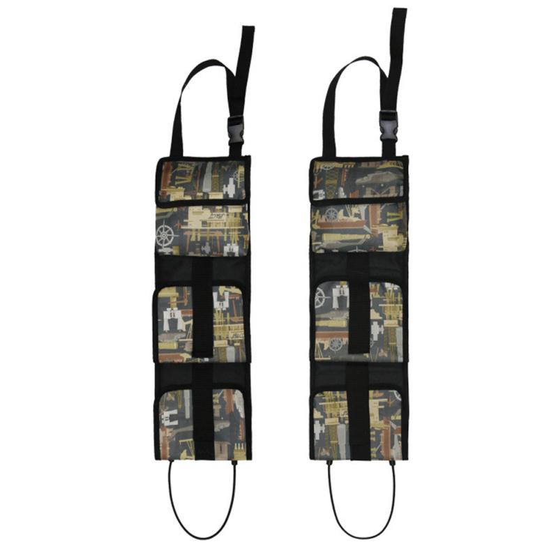 2 szt. Wielofunkcyjna torba do przechowywania samochodu Oparcie przedniego siedzenia wiszący typ organizera Etui kieszonkowe