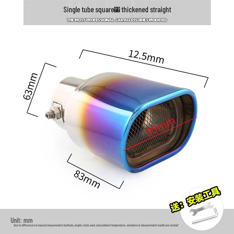 Nissan Livina/Tiida/Sunny/Qashqai Końcówka Dekoracyjna Rury Wydechowej