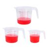 250ml /500ml/1000ml Clear Plastic Graduated Measuring Cup Measure Jug for Home Kitchen Baking