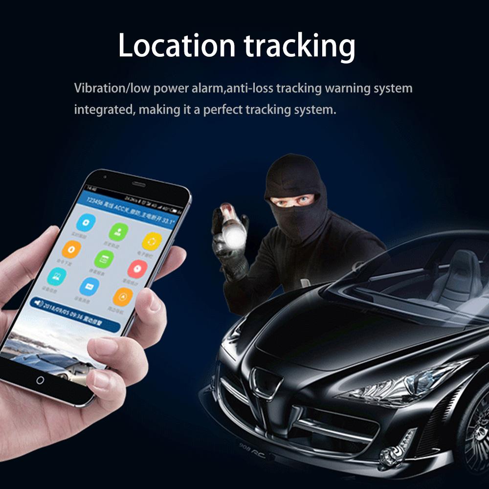 Anti-theft Car Accessories USB Rechargeable Real Time Tracking BDS LBS Positioner GPS Navigation Tracker 120 Days Standby Time