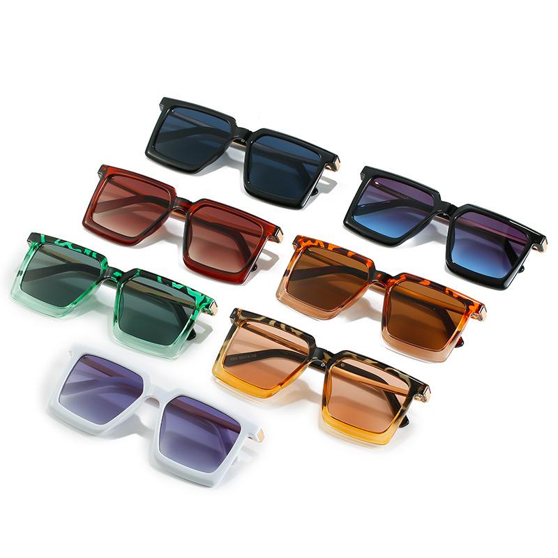 Sunglasses, Large-Frame Face-Covering Glasses, Square-Frame Sunglasses For Women
