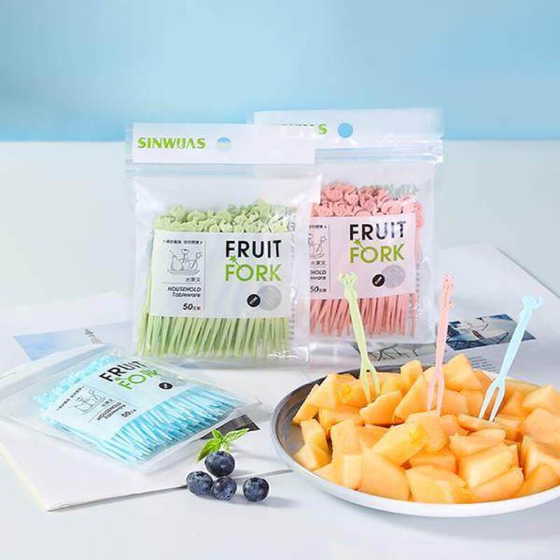 ZISIZ Disposable Fruit Forks