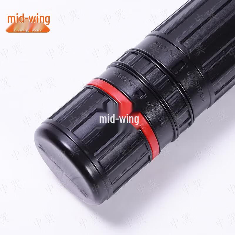 Retractable Engineering Drawing and Map Storage Tube
