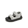 Size 26-37 Girls Sandals Summer 2025 New Children's Summer Shoes Soft Sole Non-slip Little Girl Beach Shoes Foreign Style