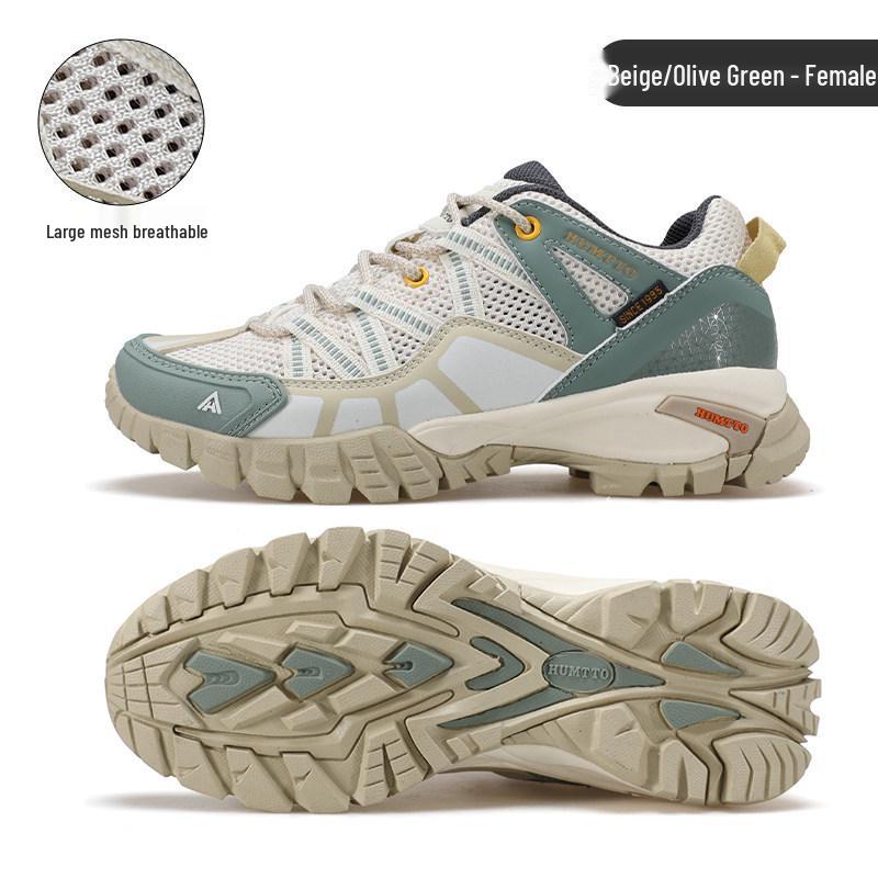 Scarpe da Escursionismo Impermeabili Leggere da Donna - Antiscivolo, Calzature per Trekking e Arrampicata Outdoor per Primavera/Autunno