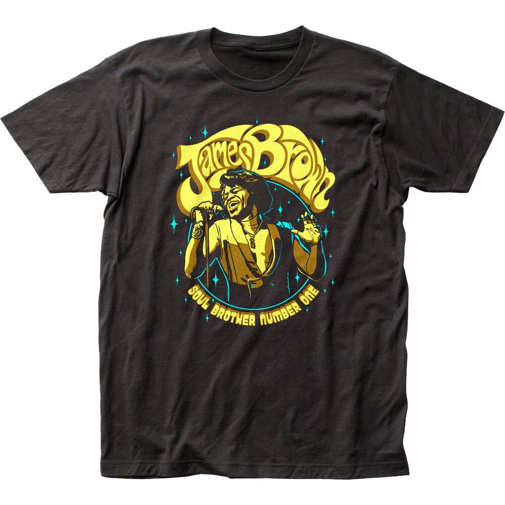 26 James Brown Soul Brother T Shirt Mens Licensed Rock N Roll Music Tee New Black Unisex T-Shirt XXXXL