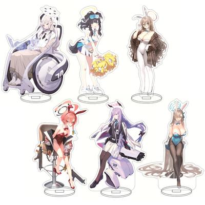 Blue Archive Millennium Science School Acrylständer Hayase Yuka Ushio Noa Anime Acrylfigur Stehendes Modell Cosplay