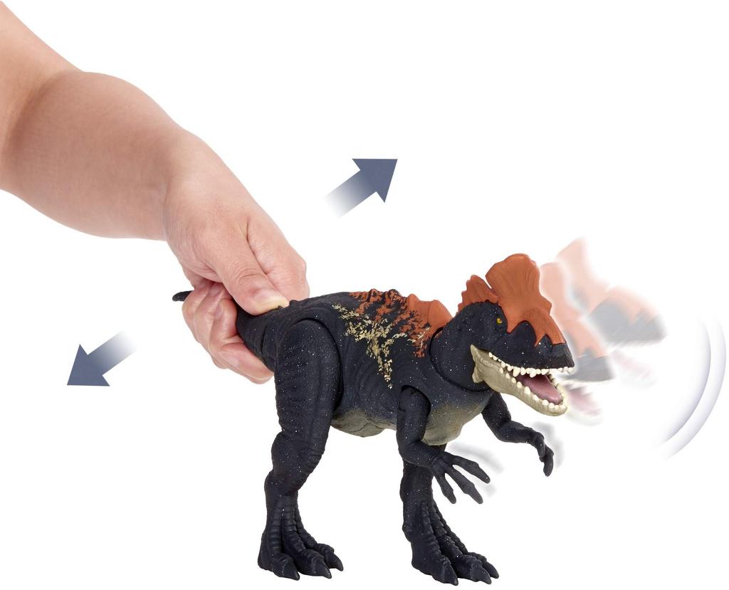 Mattel Jurassic World Action Figure Cryolophosaurus [Length 30cm] [Ages 4+] HCL80