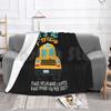 Funny School Bus Driver Gift-What Part Did You Not See Blanket For Sofa Bed Travel Bus Driver School Funny