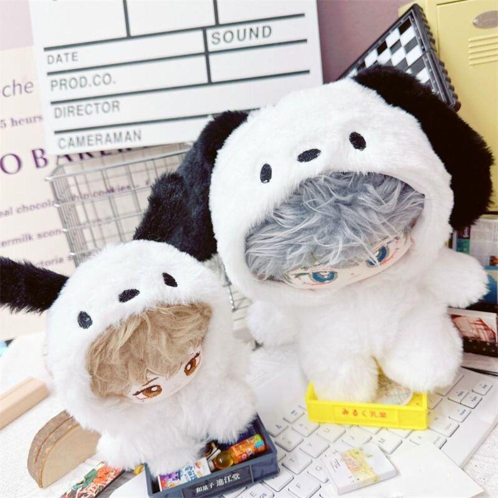 Dog Animal Doll Hoodies Fur Mini Cute Jumpsuit  10/20cm Doll Clothes/Cotton Stuffed Dolls